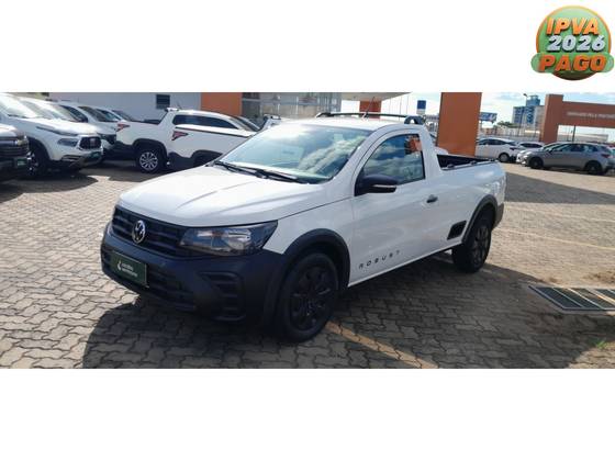 VOLKSWAGEN SAVEIRO 1.6 MSI ROBUST CS 16V FLEX 2P MANUAL VOLKSWAGEN SAVEIRO 1.6 MSI ROBUST CS 16V FLEX 2P MANUAL
